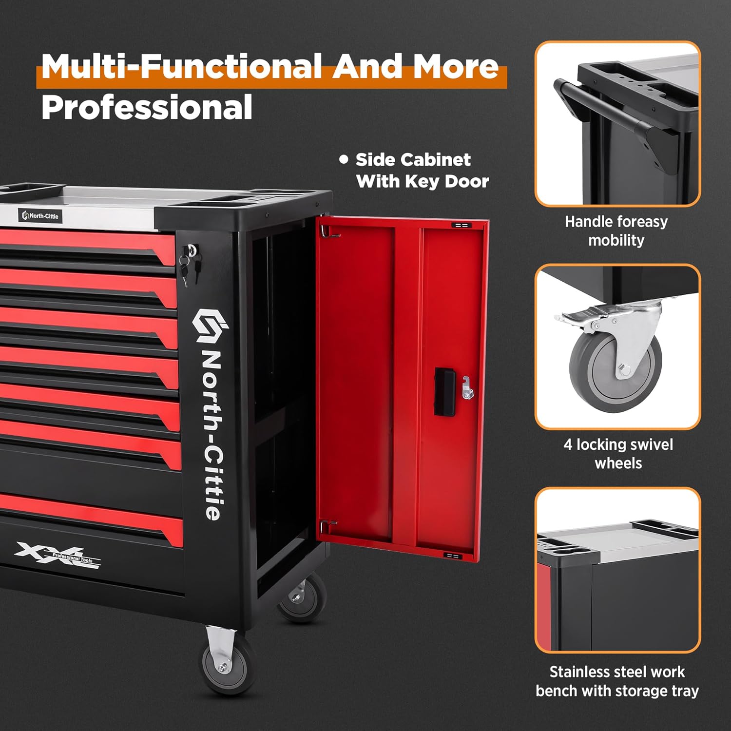 Carrello Portautensili XXL Edition a 7 Casetti - immagine 4